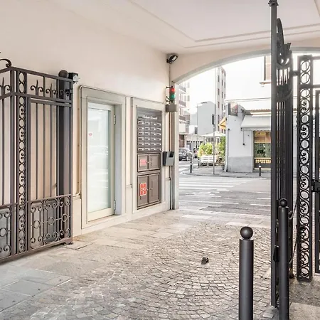 Alma - Bilocale Vicino Stazione 贝尔加莫